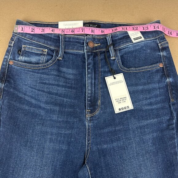 Judy Blue Los Angeles Flare High Waist Jeans Womens 11/30 Blue Five Pocket - Picture 5 of 10